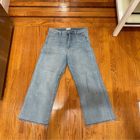 Favorite Daughter The Mischa High Rise Wide Leg Ankle Jeans Palisades 30 - Picture 4 of 8